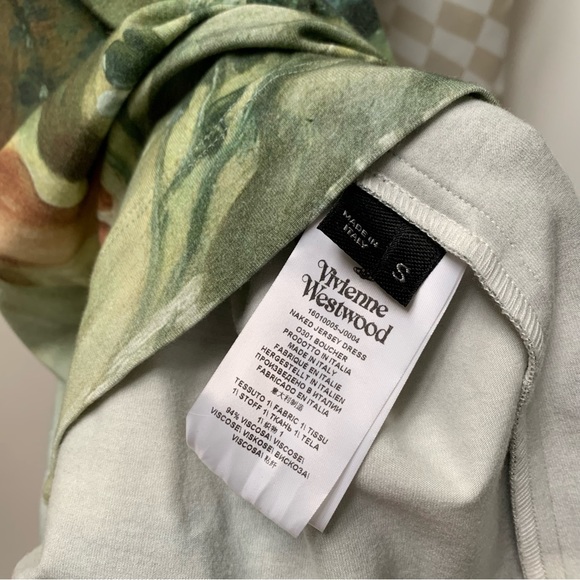 Vivienne Westwood Button-Up Jersey Dress from AW 2021 NWOT - Picture 11 of 12